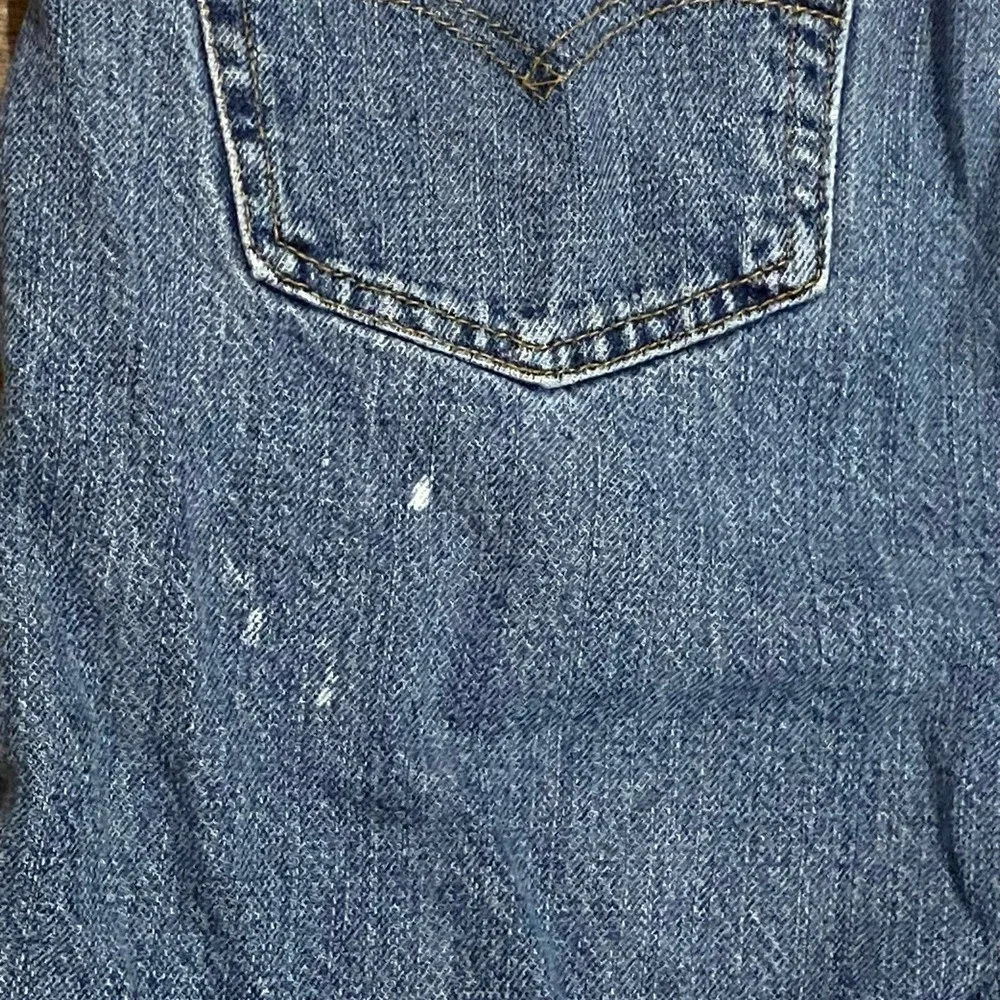 Levi's 505 Mens‎ 32 Dark Wash Denim Jorts Regular Fit 9